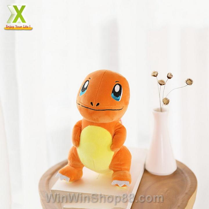 Gấu bông Charmander - Khủng Long Lửa 12cm cute đáng yêu TNB216