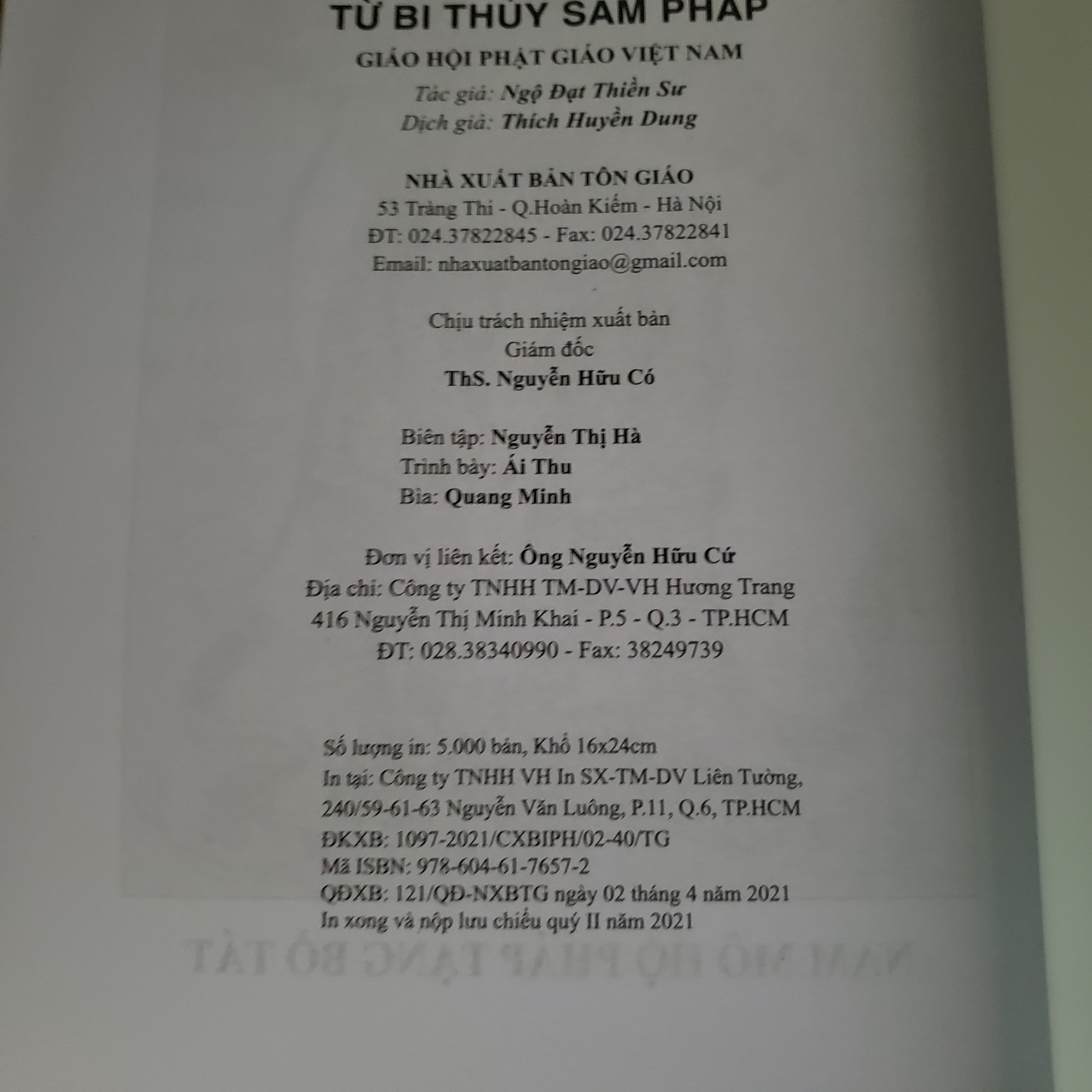 Kinh Từ Bi Thuỷ Sám Pháp - Ba La Mật Shop