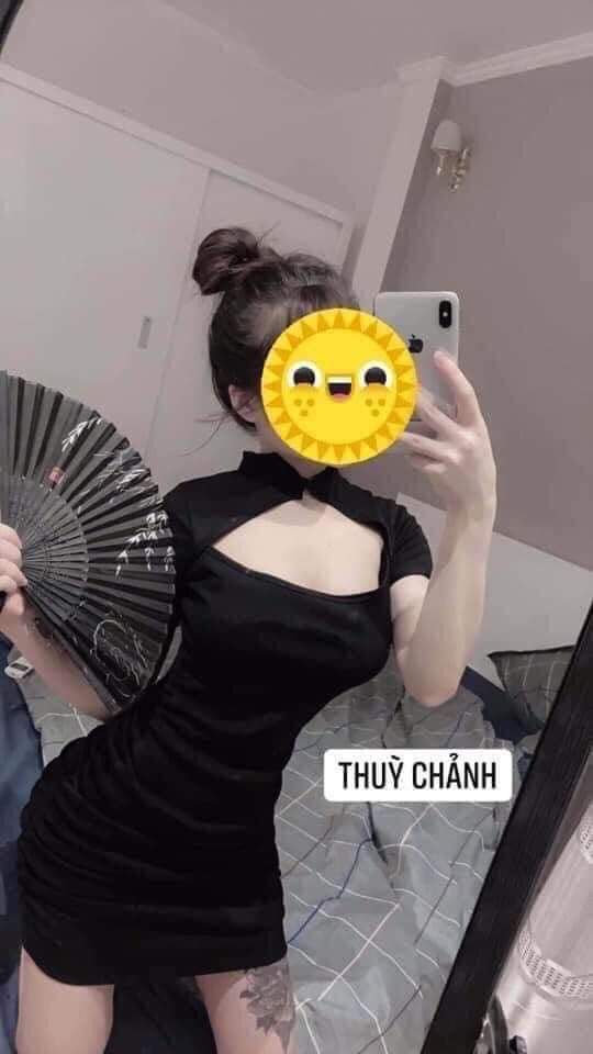 [HCM]Đầm tay phồng hở