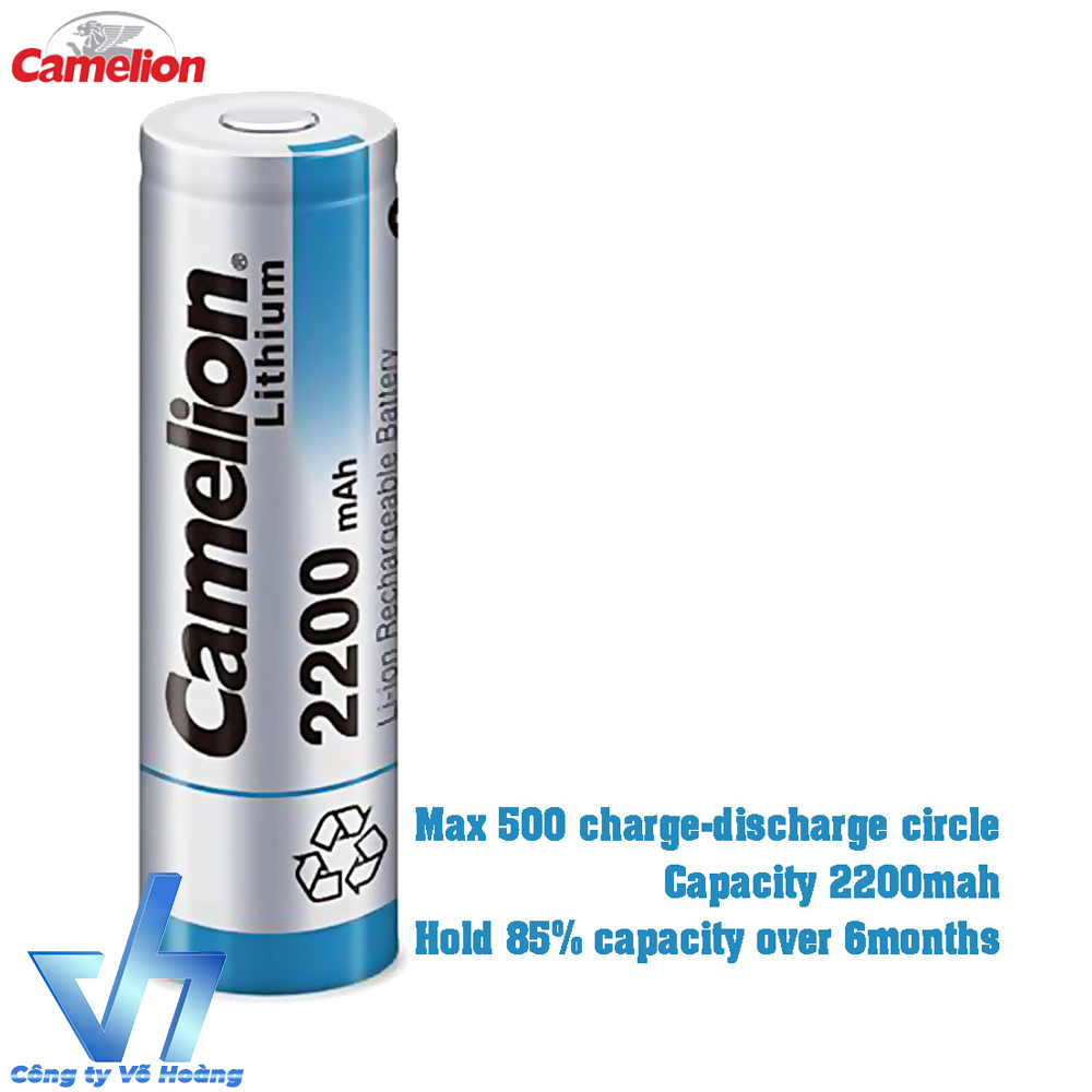 Cell pin Laptop Camelion 3.7V LIR 18650 mới đầu bằng