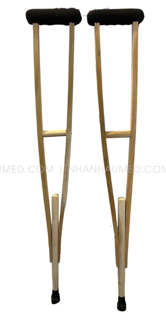 High quality Vietnamese axillary crutches, wooden crutches