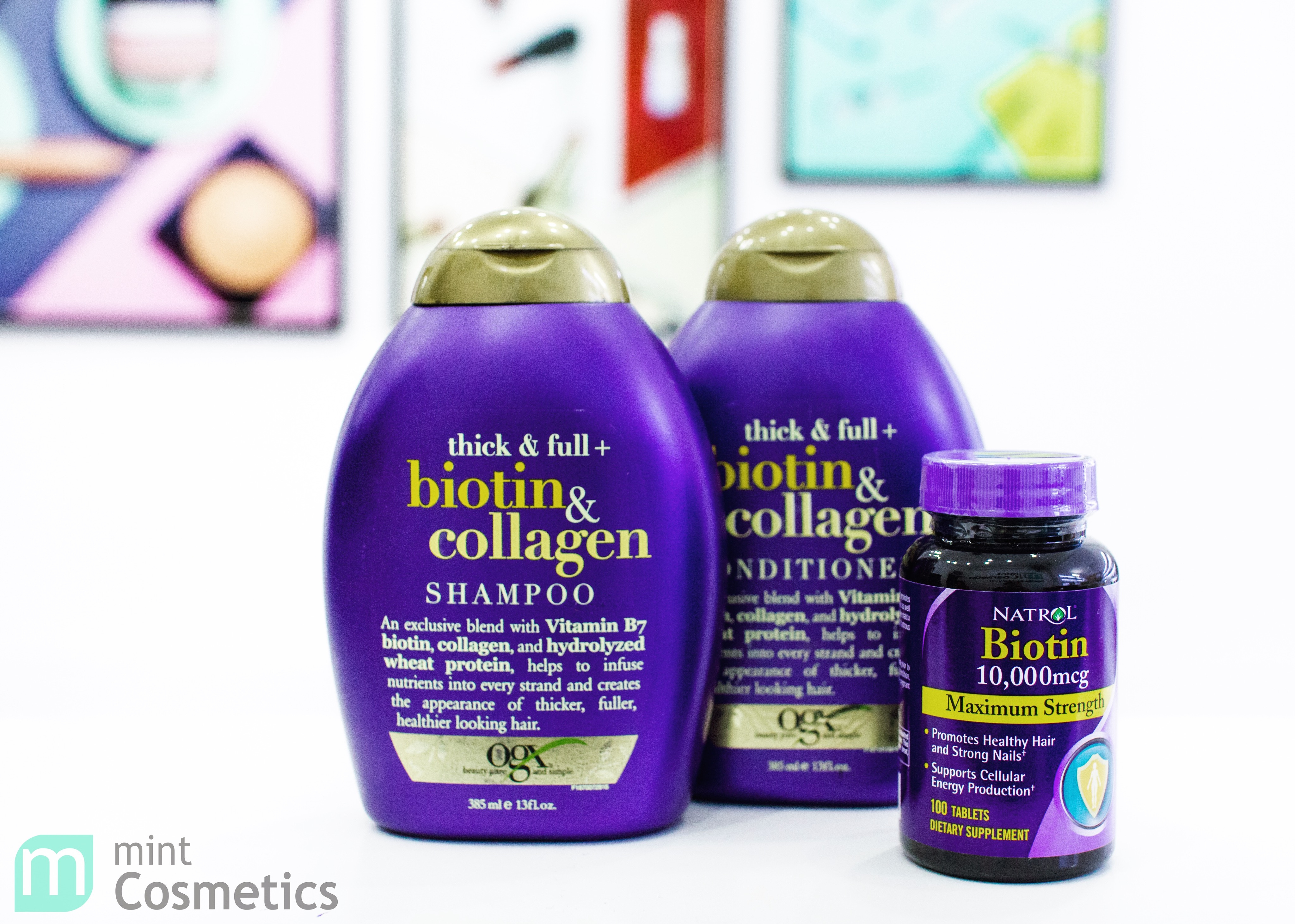 Dầu Gội OGX Biotin & Collagen Shampoo