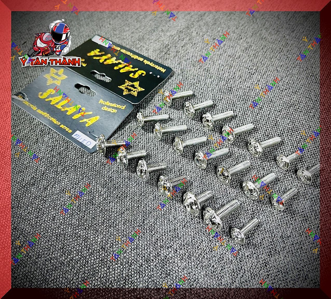 Bộ ốc áo inox salaya xe future Led