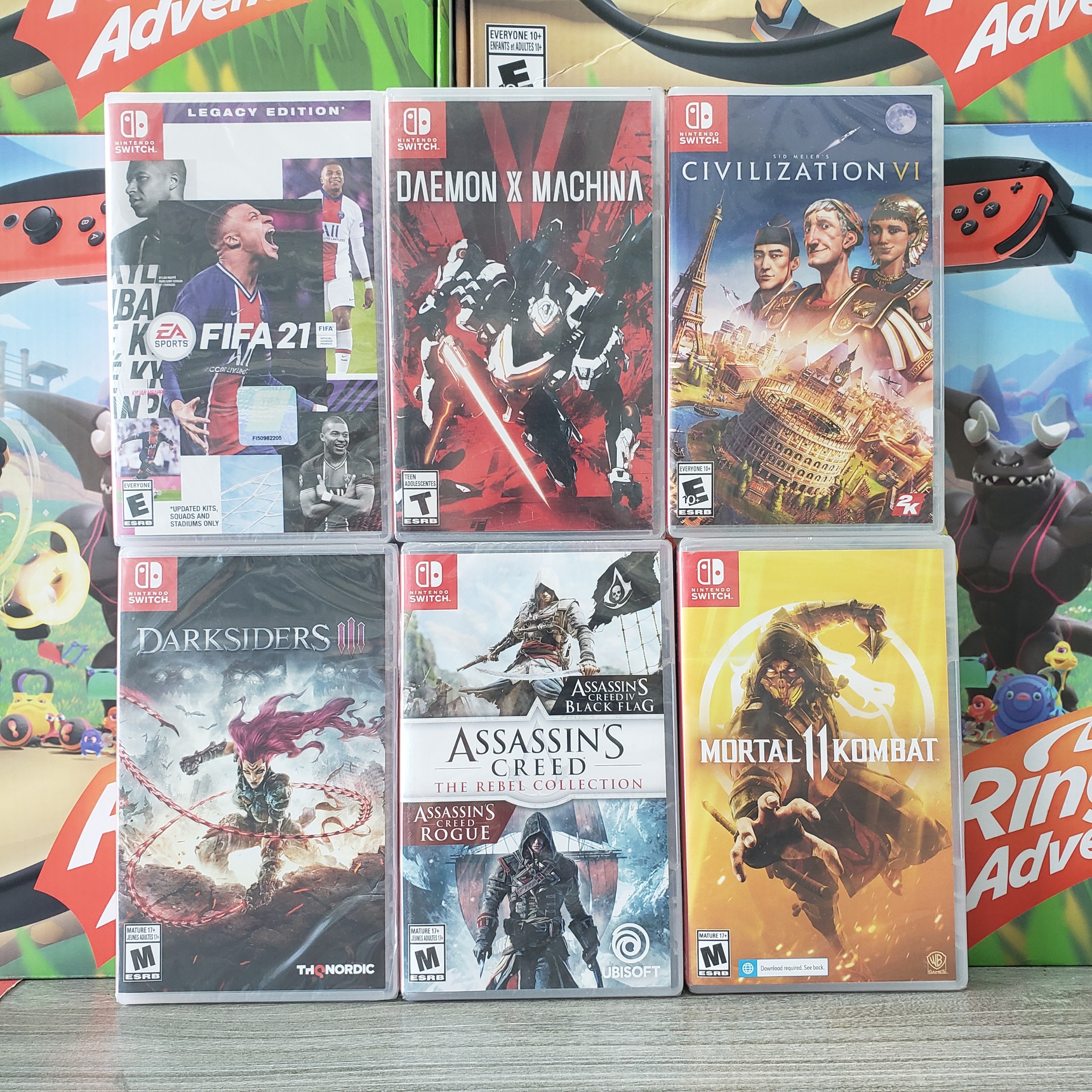 [HCM]Băng Game Nintendo Switch Mới Nguyên Seal - KCD
