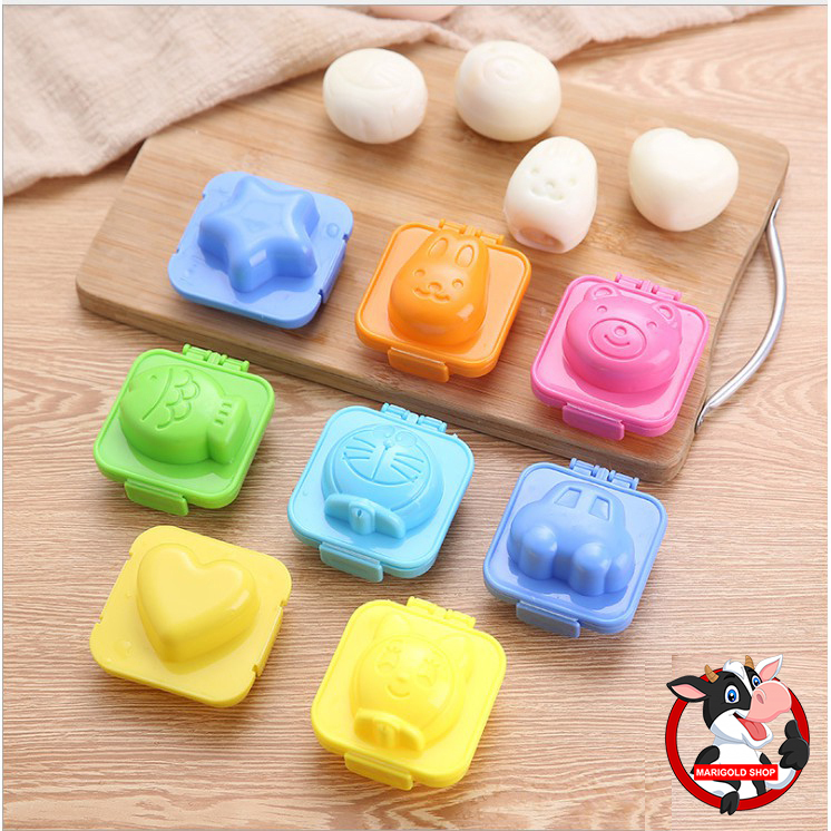 Bộ 4 khuôn cơm hình thú