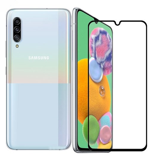 Cường lực full màn cho Samsung Galaxy A90 5G (Đen)