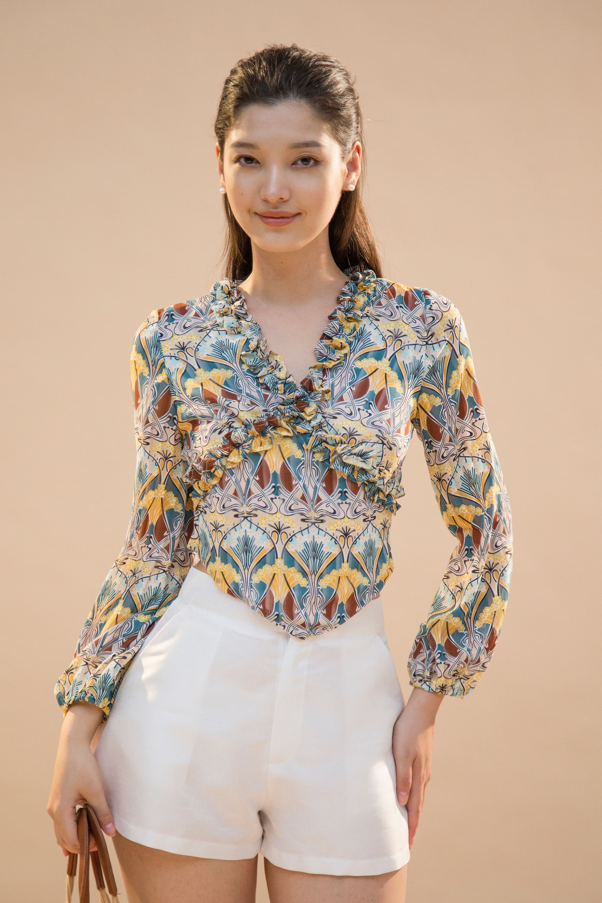 Quần Short Cạp Cao - EDINI - S152