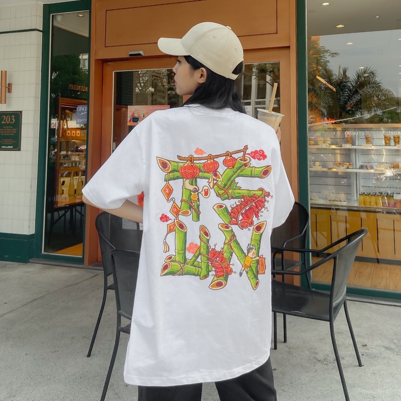 Áo thun TSUN LNY BamBoo Tee - White - Unisex