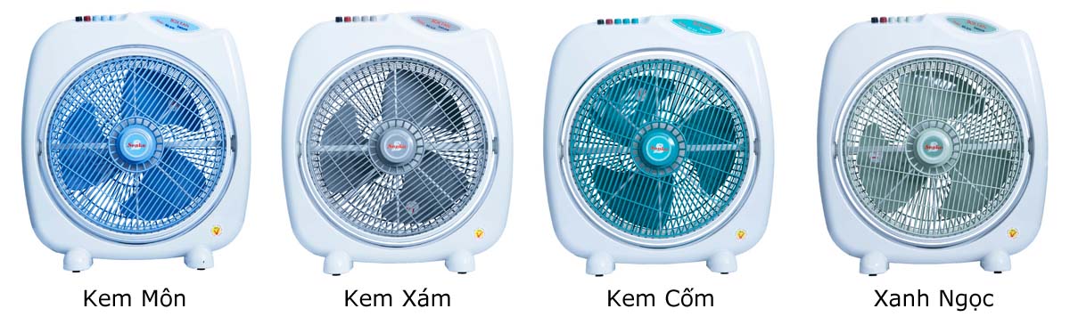 Quạt hộp SenKo BD1410 (GIAO MÀU NGẪU NHIÊN)