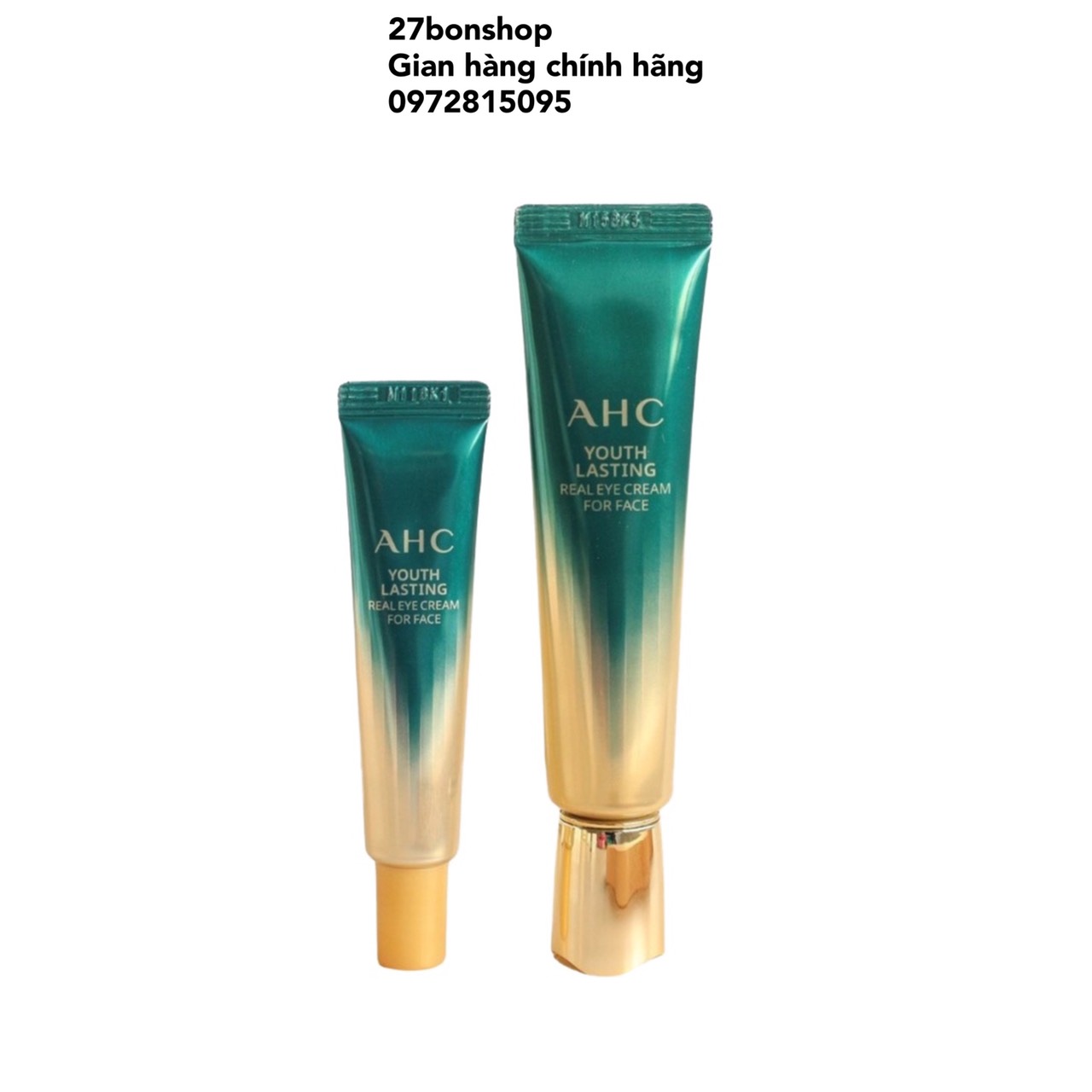 Kem Chống Nhăn Giảm Thâm Quầng Mắt AHC Ageless Real Eye Cream For Face