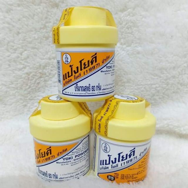 [CHÍNH HÃNG] Phấn Yoki khử mùi chân Thái Lan 60gram