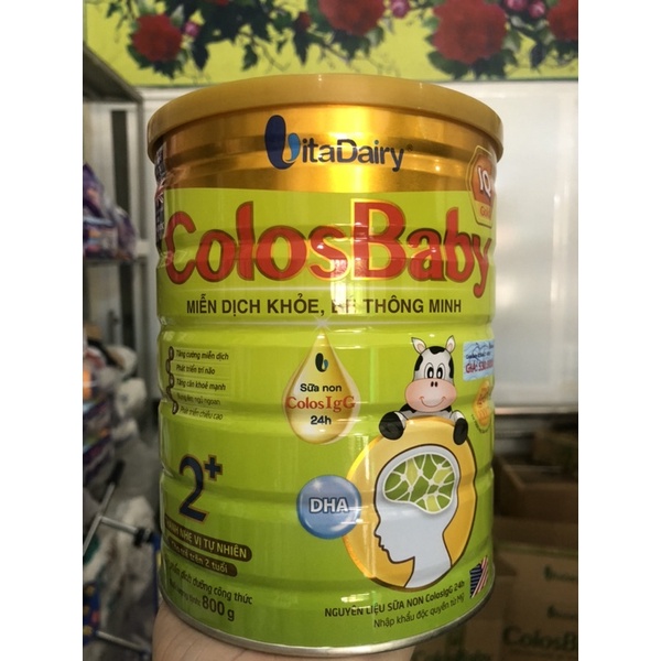 Sữa COLOSBABY IQ Gold 2+ 800G trẻ từ 2 tuổi trở lên