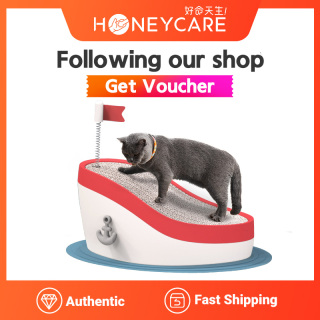 Honeycare Bàn cào mèo giải sầu chất liệu giấy cứng an toàn với thú cưng và bảo vệ môi trường thumbnail