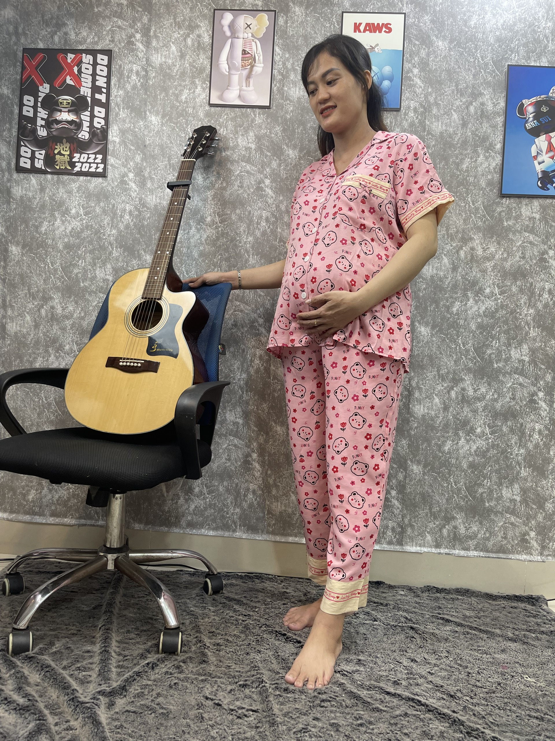 Bộ Đồ Bầu Đủi Lạnh Dài Cao Cấp