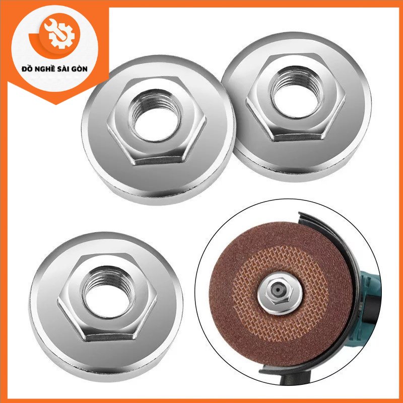 Ốc vặn máy mài góc, ốc kẹp máy mài gốc 1 tấc - 100mm.