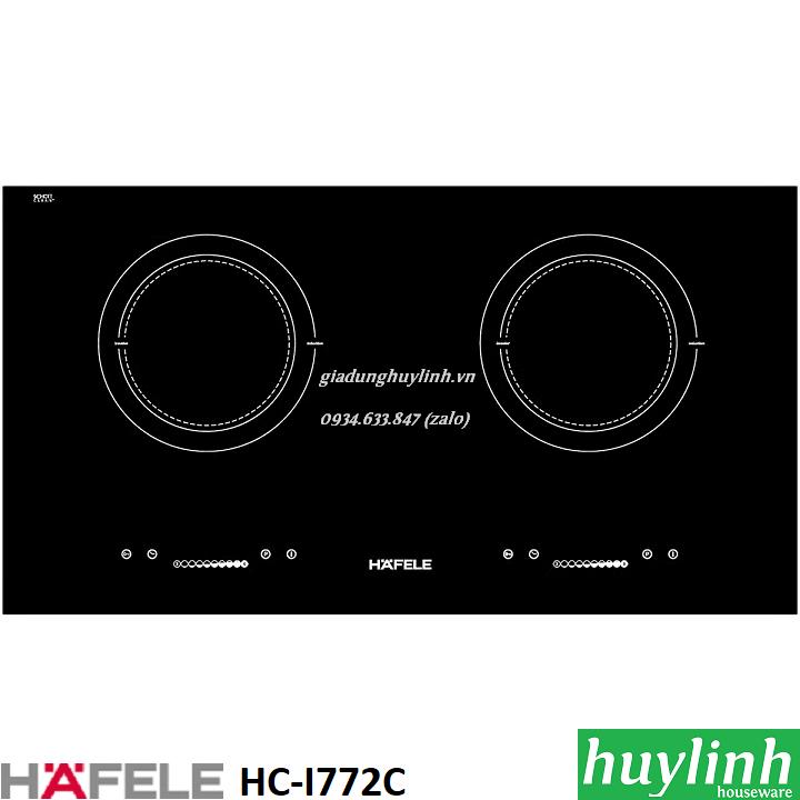 [HCM][Trả góp 0%]Bếp điện từ 2 vùng nấu Hafele HC-I772C - 536.61.575