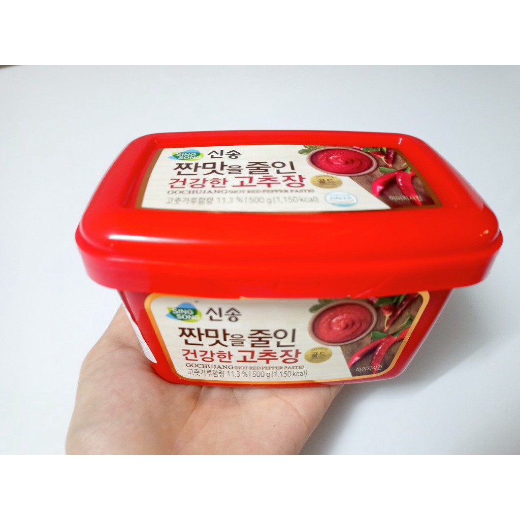 Tương ớt gochujang ít mặn Singsong 500g