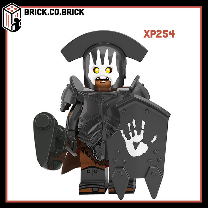 Đồ chơi Lắp ráp Minifigure Nhân vật Lính Gác Trong Phim Truyện Lord of the rings Trung Cổ Kèm Phụ kiện KT1033