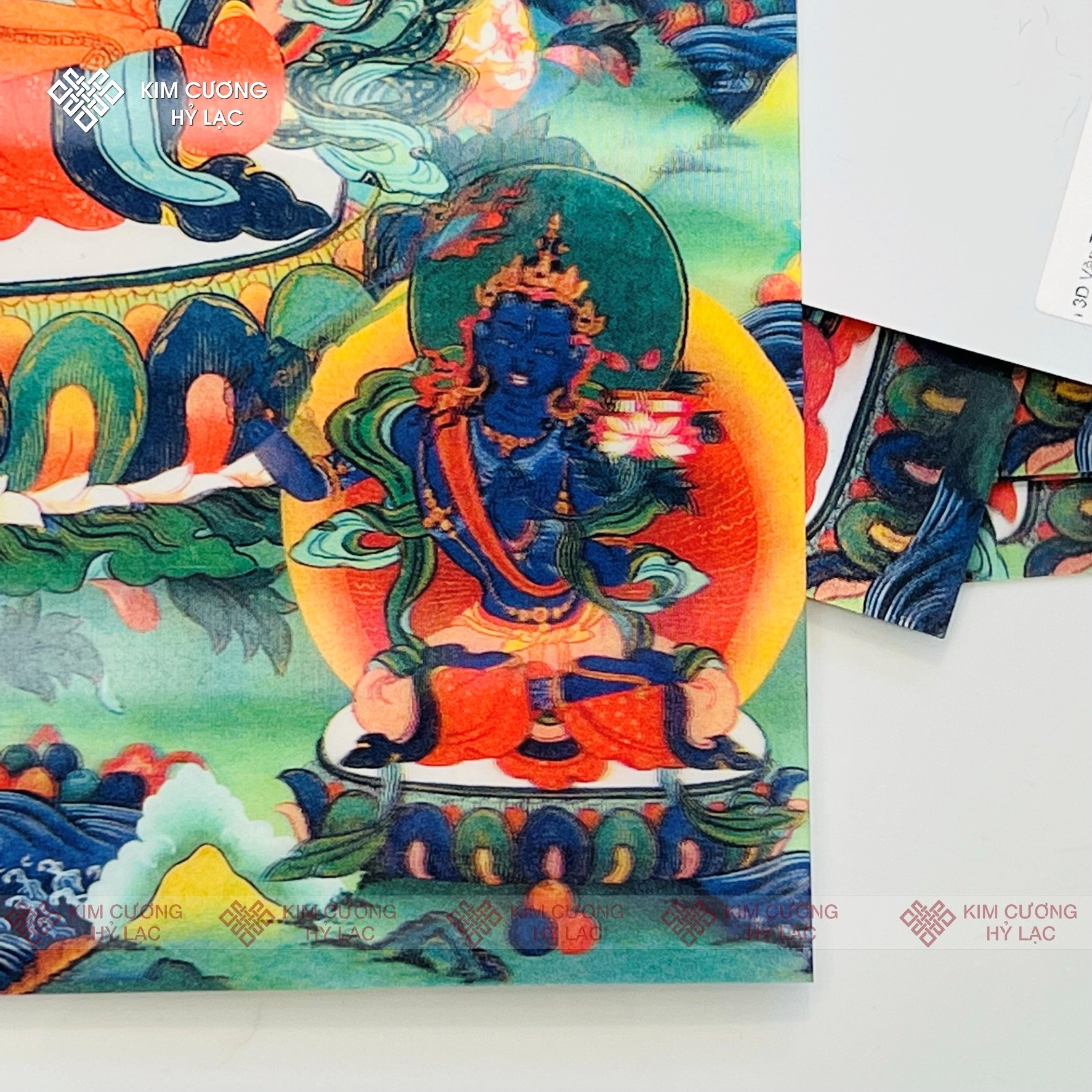 Tranh 3D các vị Phật mật tông [Kim Cương Hỷ Lạc]
