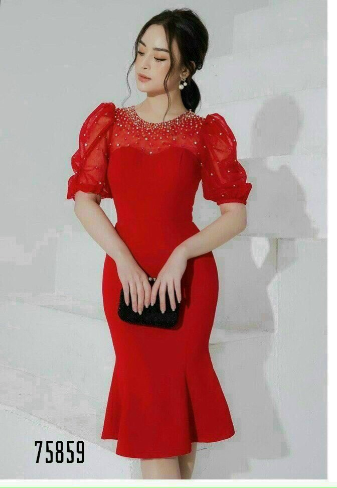 ĐẦM BODY UMI ĐUÔI CÁ CỰC XINH SEXY CHO CHỊ EM A&D 088