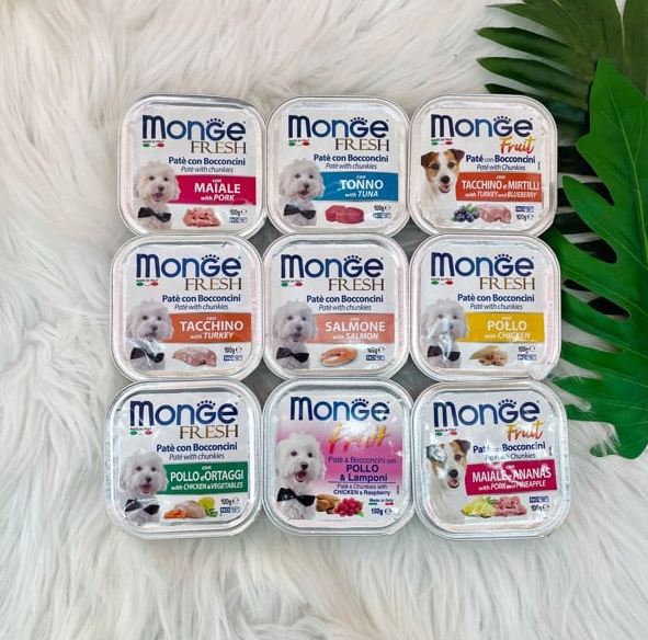 Pate Monge cho chó hộp 100g