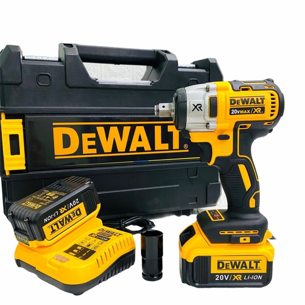 Máy Siết Bulong De.Wat 20v Không Chổi Than