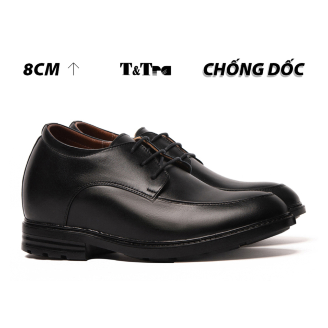 [10cm]-padded shoes men's T&TRA T91 Black