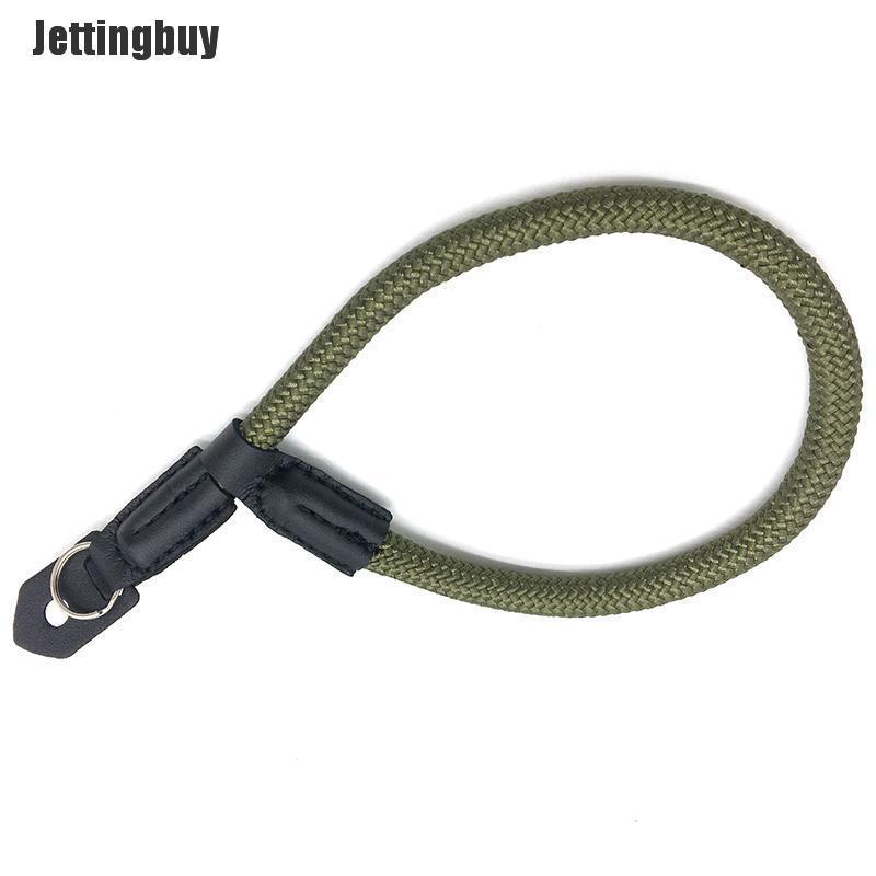 Jettingbuy Dây Đeo Máy Ảnh Dây Đeo Cổ Tay Máy Ảnh Kỹ Thuật Số Bằng Nylon Thủ Công Dây Đeo Tay Paracord