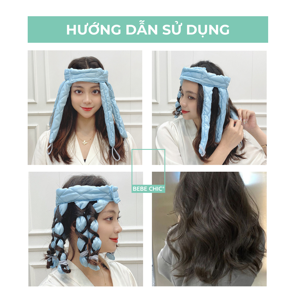 Lô Uốn Tóc Xoăn Không Dùng Nhiệt BEBECHIC