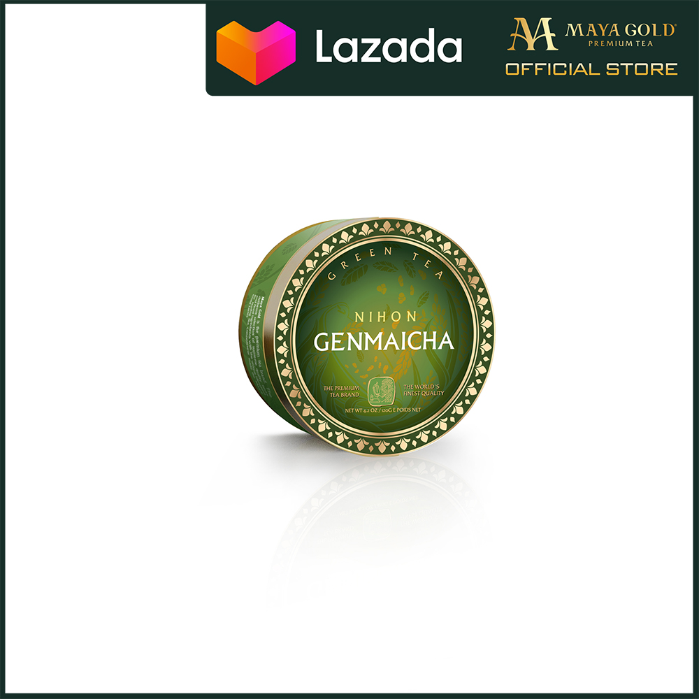 Trà gạo lức - Nihon Genmaicha - Maya Gold Premium Tea (150 gram)