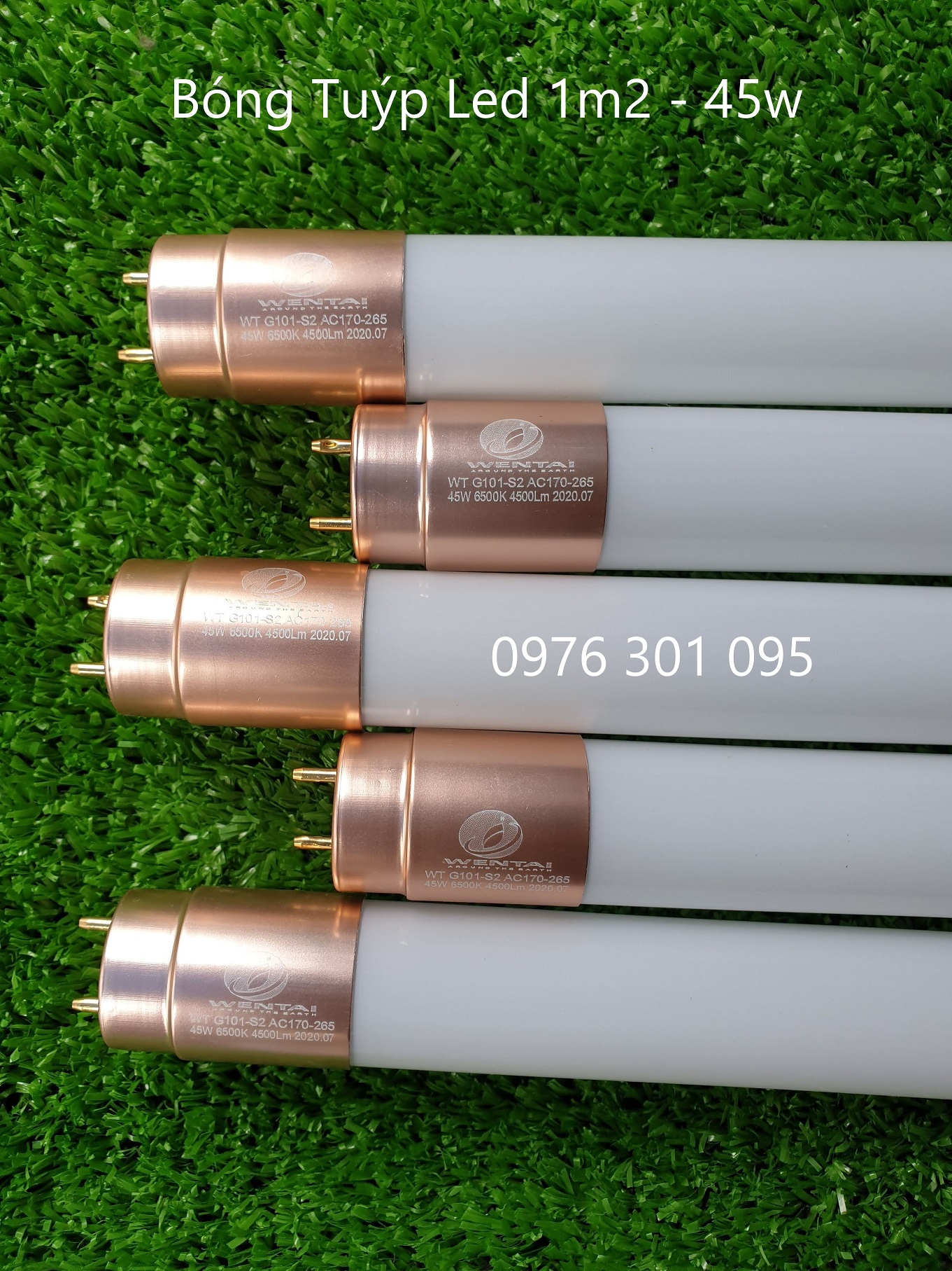 [COMBO 5] Bóng Đèn Led 1m2 - 45w Siêu Sáng, Đủ Wát