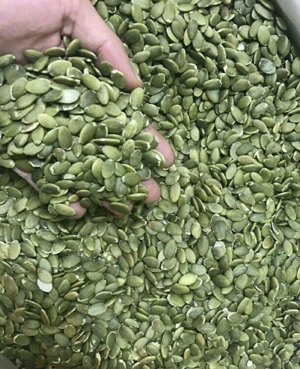 1kg nhân bí xanh Ấn Độ đã rang chín
