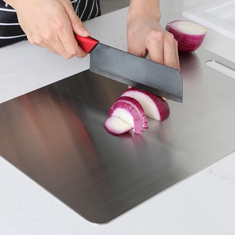 THỚT INOX 304 - FOODCOM (23x33,5)