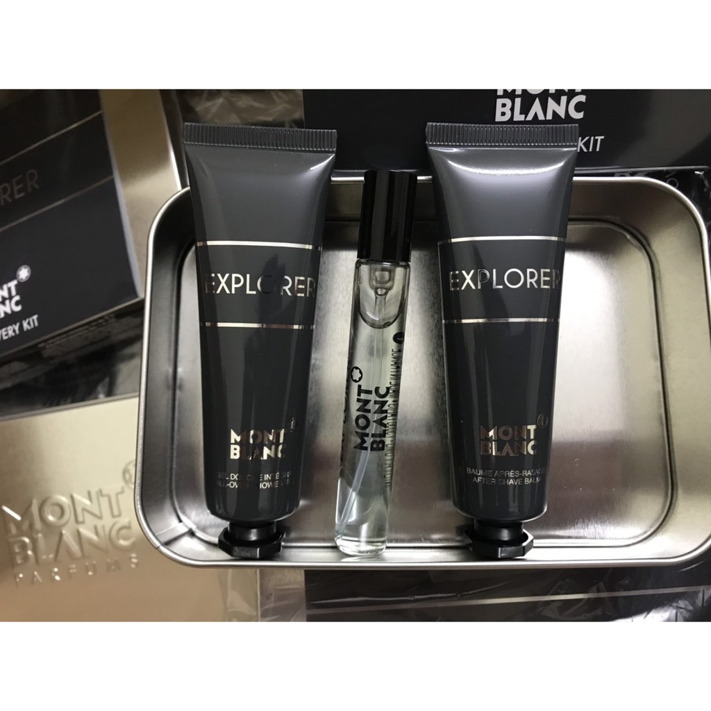 Bộ Set Nước Hoa Mini Mont Blanc Explorer 3 pcs