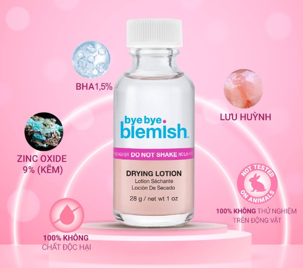 Chấm mụn Bye Bye Blemish Drying Lotion