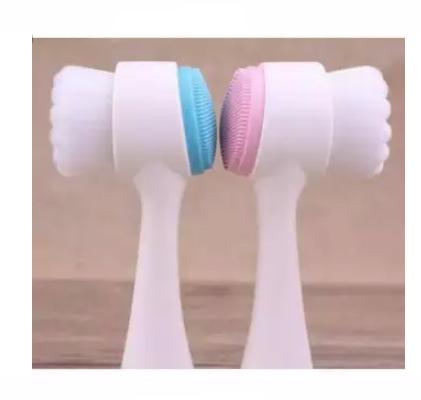 [HCM]Dụng cụ cọ rửa mặt 2 đầu cầm tay