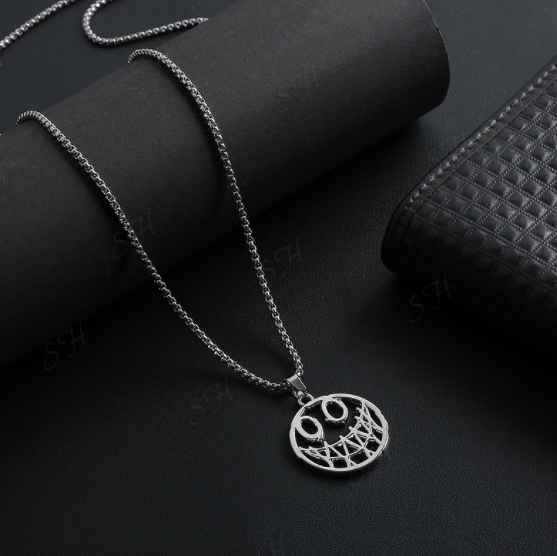 Dây Chuyền Mặt Cười Ulzzang Unisex