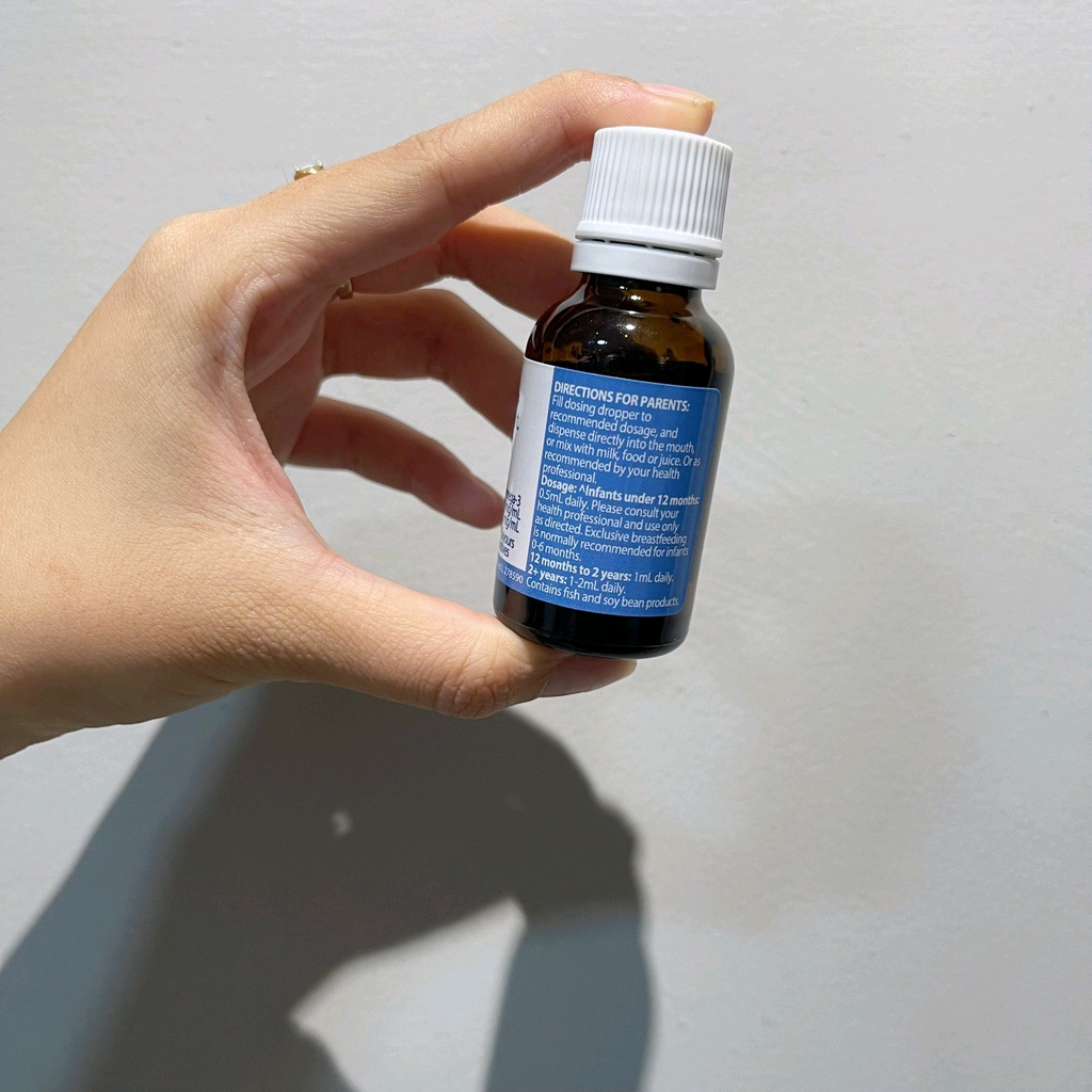 Giúp bé thông minh, sáng mắt Nature's Way Kids Smart Drop DHA 20ml