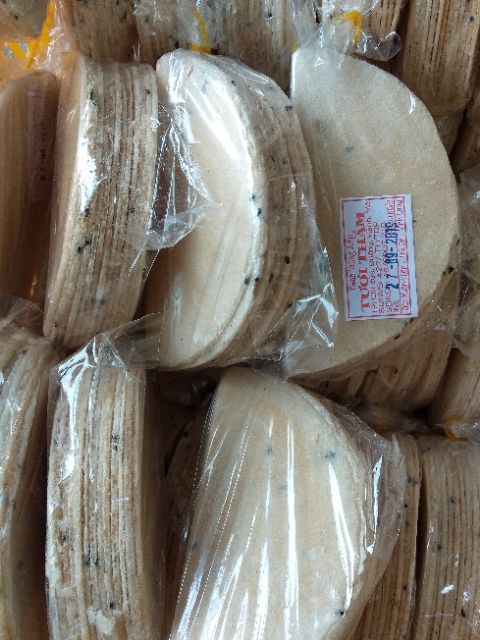 Combo 3 vỉ bánh tráng phồng sữa
