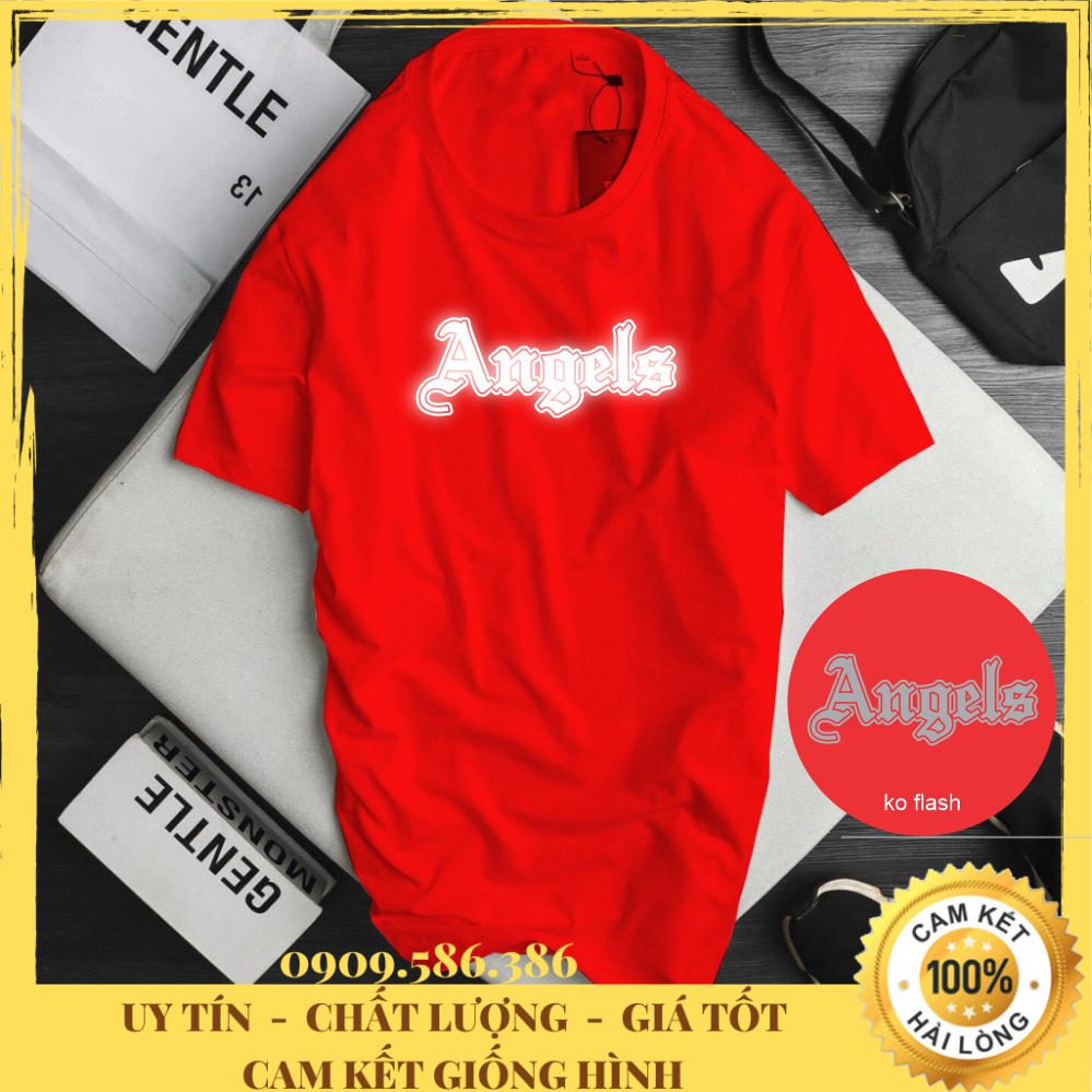 Áo thun Angels Phản Quang Khi Bật Đèn Flash Đủ Size