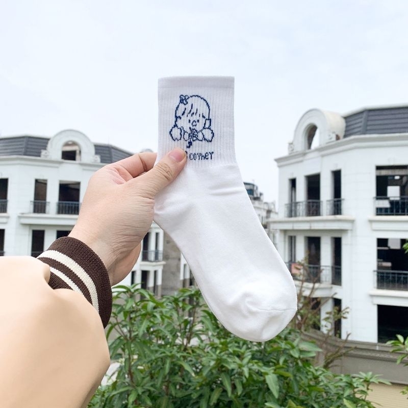 Tất nữ cổ cao phong cách Hàn Quốc dễ thương