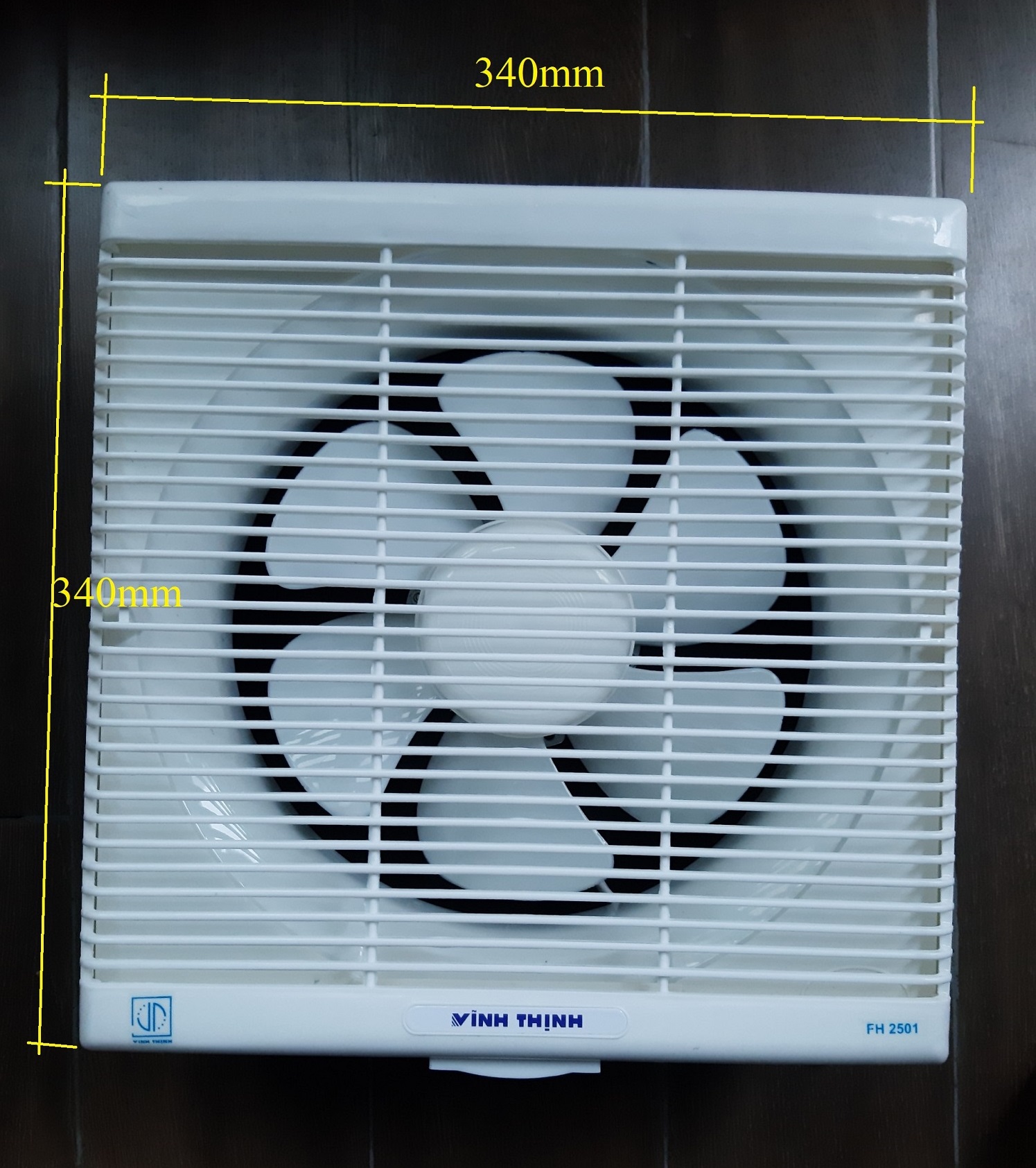 Quạt Hút Tường 32w Sải Cánh 25cm FH2501 Quạt Hút 2 Chiều VT