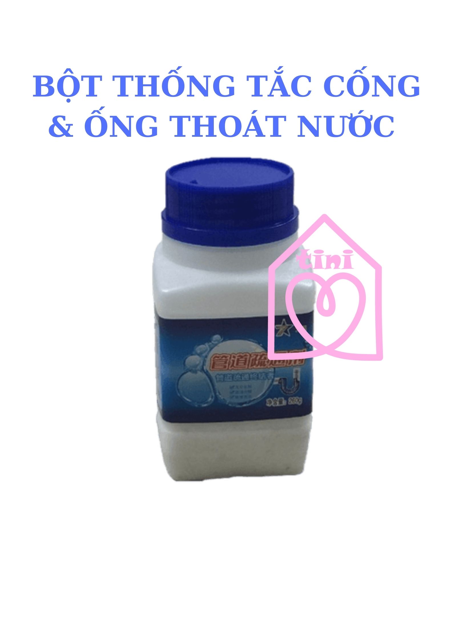 Powder the clogging drain & tube drainage ultra strong ultra-fast green lid-solve congestion pipe caused by hair & garbage, biodegradable food plaque long grasping cause congestion bridges, pine toilet lavabo toilet Yuhao Tini shop HCM