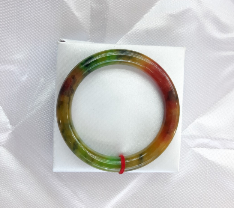 [HCM]Vòng cẩm thạch tứ quý màu sắc tự nhiên TTP-2020 hàng siêu đẹp may mắnhình chụp thực tế 100%