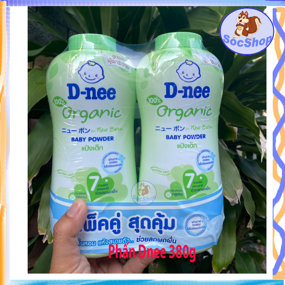 Phấn rôm D-nee Thái Lan 380g Baby Powder