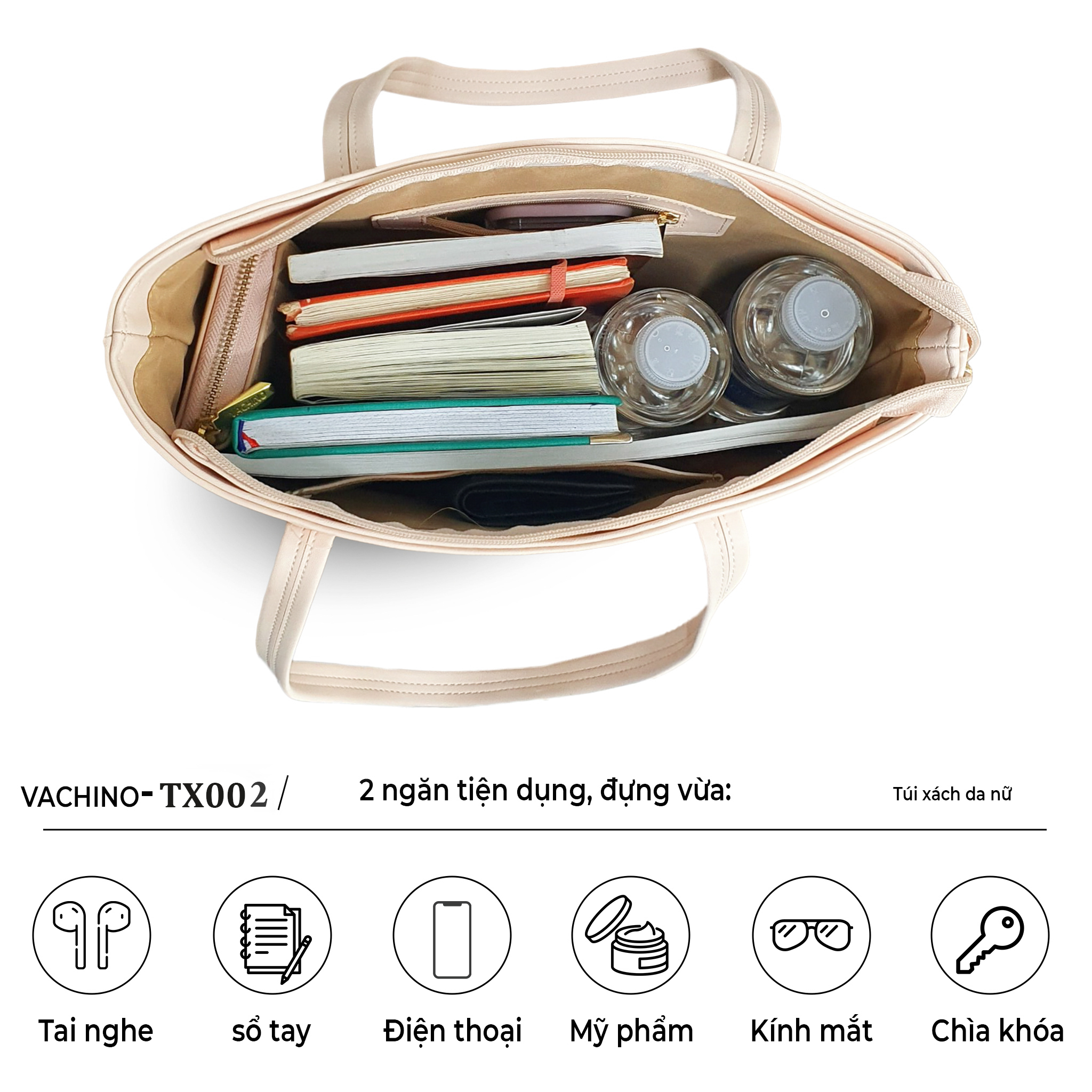 Túi xách thời trang công sở VACHINO - TX002
