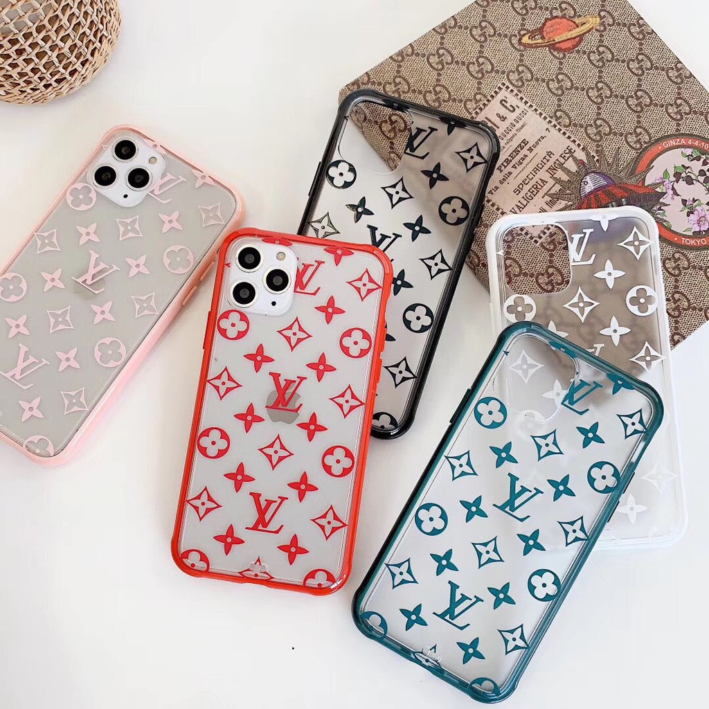Ốp Dẻo Nhám Trong Suốt Lv Iphone 6 Đến 11 Pro Max