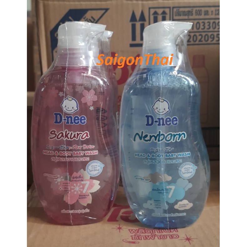 [HCM]Sữa tắm gội DNEE PURE 350ml ( Dành cho trẻ sơ sinh từ 0- 36 tháng)- Hàng Thái Lan