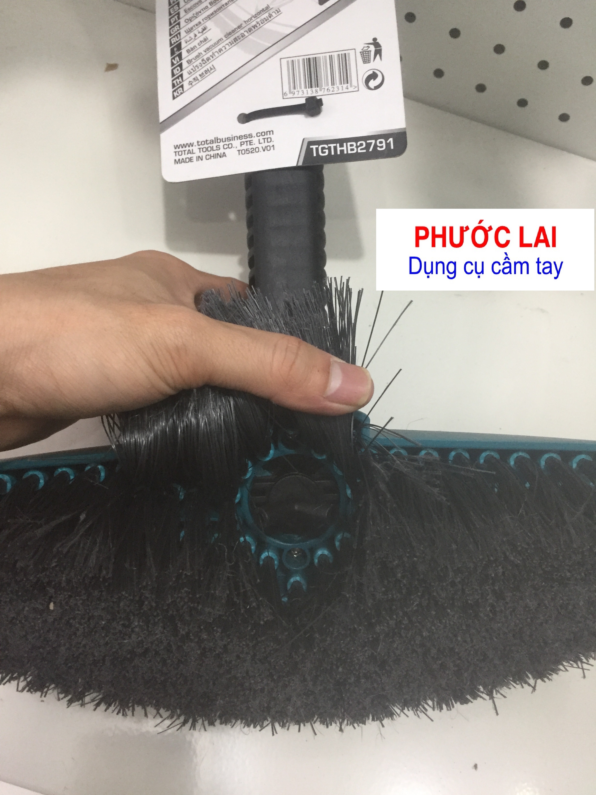 Bàn chải xịt rửa Total TGTHB2791