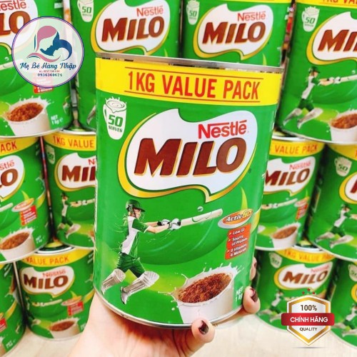 MILO 1KG NỘI ĐỊA CHUẨN ÚC